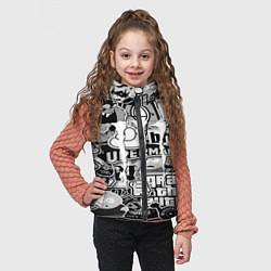 Детский жилет Monster energy trend black, цвет: 3D-черный — фото 2
