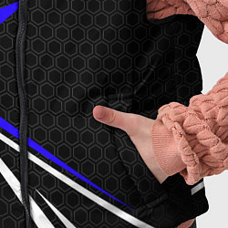 Детский жилет Субару - blue sport, цвет: 3D-черный — фото 2