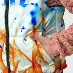 Детский жилет Dayz огненное пламя, цвет: 3D-черный — фото 2