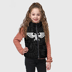 Детский жилет Вархаммер - Империум человечества, цвет: 3D-черный — фото 2