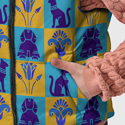 Детский жилет Символы Египта, цвет: 3D-черный — фото 2