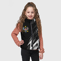 Детский жилет Российская империя - спортивный, цвет: 3D-черный — фото 2