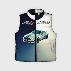 Детский жилет Ford gt500 - градиент, цвет: 3D-черный