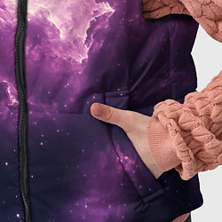 Детский жилет Облака в космосе, цвет: 3D-черный — фото 2