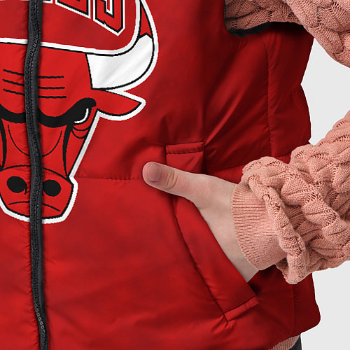 Детский жилет NBA Chicago Bulls / 3D-Черный – фото 5