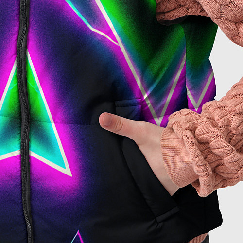 Детский жилет Multicolored colorful color / 3D-Черный – фото 5