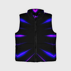 Детский жилет Color black neon neon, цвет: 3D-черный