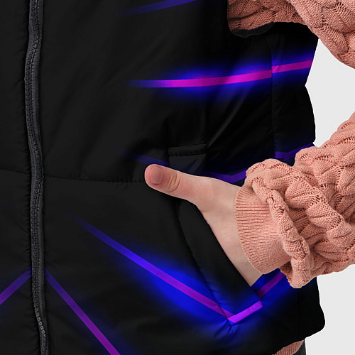 Детский жилет Color black neon neon / 3D-Черный – фото 5