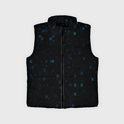 Детский жилет Color dark blue khaki