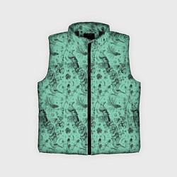 Детский жилет В Бузулукском бору, цвет: 3D-черный