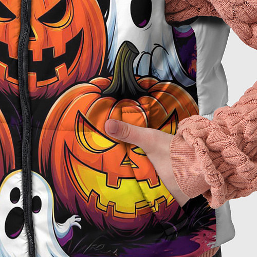 Детский жилет Happy Halloween 25 / 3D-Черный – фото 5