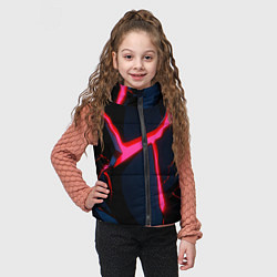 Детский жилет Neon glow, цвет: 3D-черный — фото 2