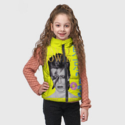Детский жилет David Bowie 1973, цвет: 3D-черный — фото 2