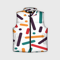 Детский жилет Oval oil, цвет: 3D-черный
