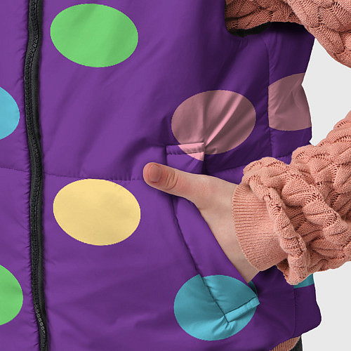 Детский жилет Radius color / 3D-Черный – фото 5