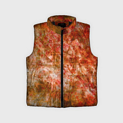 Детский жилет Абстракция - bright red, цвет: 3D-черный