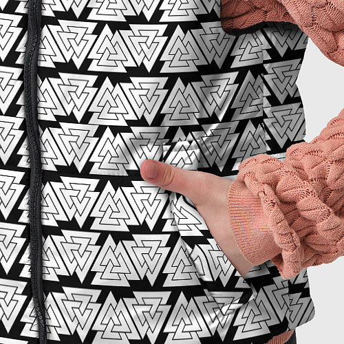 Детский жилет Символы валькнут как защитная кольчуга / 3D-Черный – фото 5