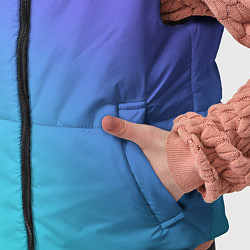 Детский жилет Color multi-colored gradient, цвет: 3D-черный — фото 2