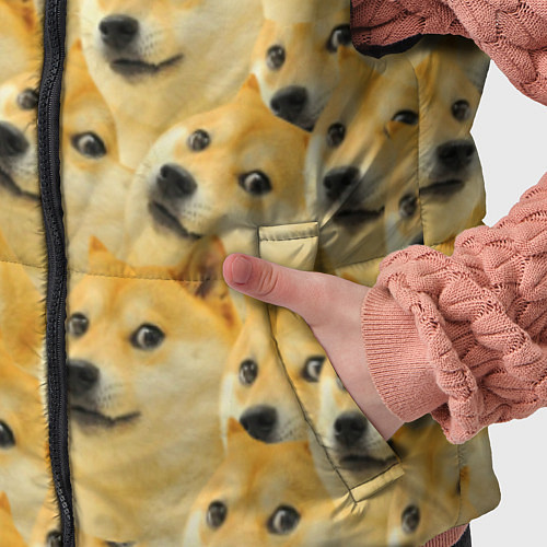 Детский жилет Doge / 3D-Черный – фото 5