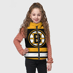 Детский жилет Boston Bruins, цвет: 3D-светло-серый — фото 2