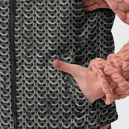 Детский жилет Кольчуга / 3D-Черный – фото 5