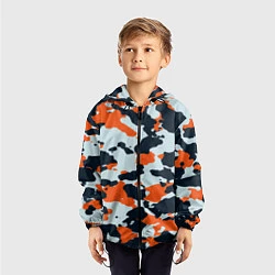 Ветровка с капюшоном детская CS:GO Asiimov Camouflage, цвет: 3D-черный — фото 2