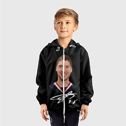 Ветровка с капюшоном детская Бобровский, цвет: 3D-белый — фото 2