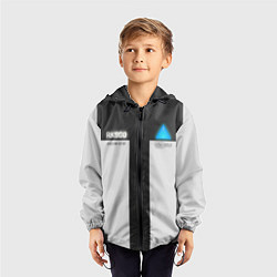 Ветровка с капюшоном детская RK900: Become Human, цвет: 3D-черный — фото 2