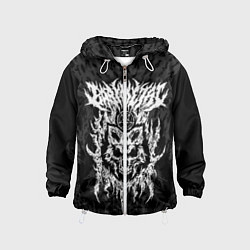 Ветровка с капюшоном детская BABYMETAL, цвет: 3D-белый