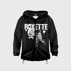 Ветровка с капюшоном детская Roxette, цвет: 3D-черный