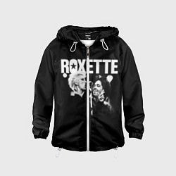 Ветровка с капюшоном детская Roxette, цвет: 3D-белый