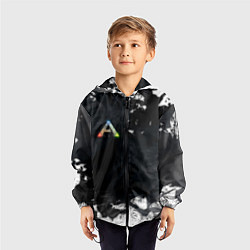 Ветровка с капюшоном детская Ark Survival Evolved, цвет: 3D-черный — фото 2