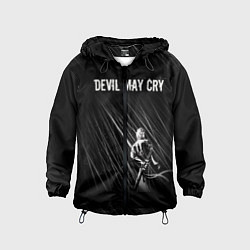 Ветровка с капюшоном детская Devil May Cry, цвет: 3D-черный