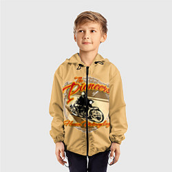 Ветровка с капюшоном детская Hoosier Motorcycling, цвет: 3D-черный — фото 2