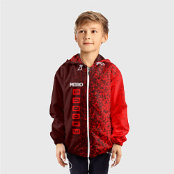 Ветровка с капюшоном детская METRO EXODUS МЕТРО ИСХОД, цвет: 3D-белый — фото 2