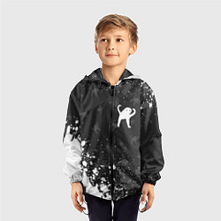 Ветровка с капюшоном детская ЪУЪ СЪУКА, цвет: 3D-черный — фото 2
