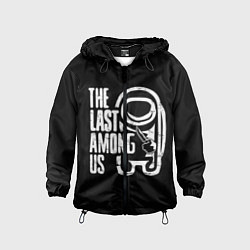 Ветровка с капюшоном детская The Last Among Us, цвет: 3D-черный