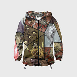 Ветровка с капюшоном детская Dont Starve, цвет: 3D-черный