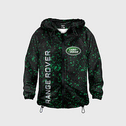 Ветровка с капюшоном детская LAND ROVER, цвет: 3D-черный