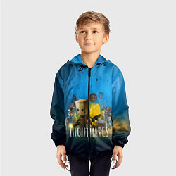 Ветровка с капюшоном детская LITTLE NIGHTMARES 2, цвет: 3D-черный — фото 2