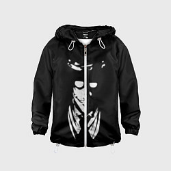 Ветровка с капюшоном детская Hellsing, цвет: 3D-белый