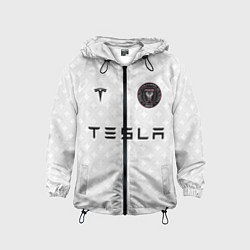 Ветровка с капюшоном детская INTER MIAMI FC TESLA KIT, цвет: 3D-черный