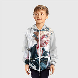 Ветровка с капюшоном детская Токийские Мстители, цвет: 3D-белый — фото 2