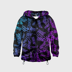 Детская ветровка STI NEON PATTERN