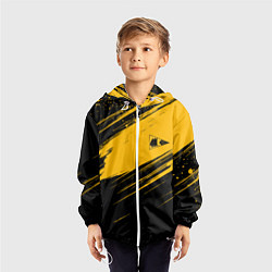 Ветровка с капюшоном детская Парусный спорт Водный спорт, цвет: 3D-белый — фото 2