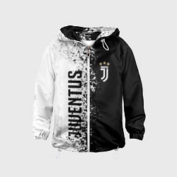 Ветровка с капюшоном детская Juventus ювентус 2019, цвет: 3D-белый