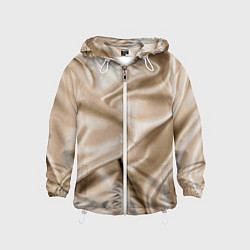 Детская ветровка Струящаяся золотистая ткань