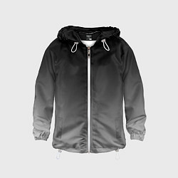 Детская ветровка Серый градиент