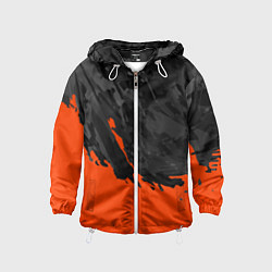 Детская ветровка Black & Orange