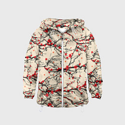 Детская ветровка Sakura flowers